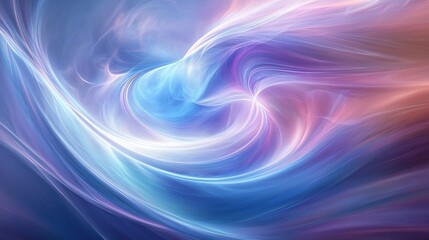 Obraz premium Abstract Swirling Nebula: Celestial Dance of Light and Color