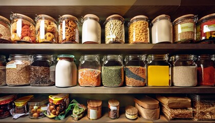 The beauty of a well-organized pantry invites creativity in cooking.  