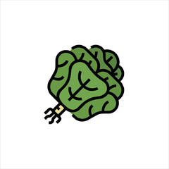 illustration of a brain