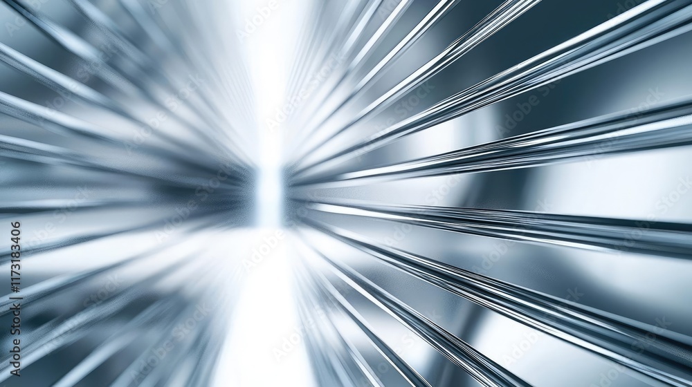 Aufkleber metallic abstract background concept. abstract close-up view of metallic wires illustrating speed an