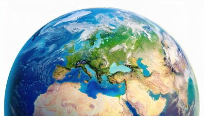 Stunning View of North America from Space Capturing Earth's Vibrant Ecosystems, Weather Patterns, and Geographic Features for Earth Day Inspiration