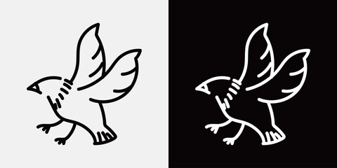 手書きの新年アイコン
