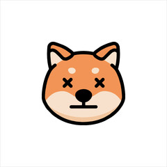 illustration of a cartoon fox