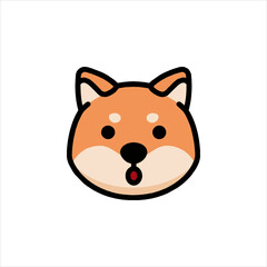 cartoon fox head