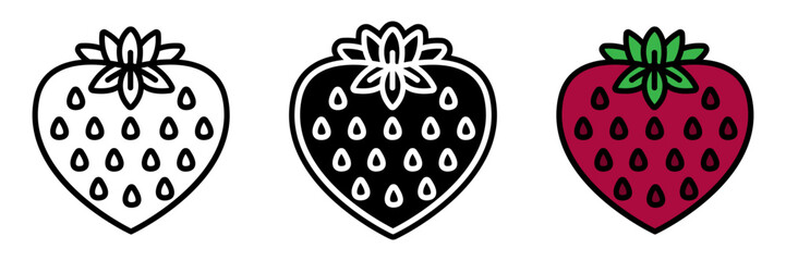 Strawberry is a sweet emblem of love, symbolizing passion, romance, and the lush indulgence of affection.