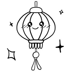 Chinese new year lantern 