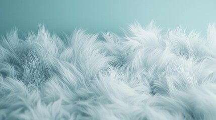 Obraz premium Soft abstract background concept. Soft, fluffy texture creating a cozy and inviting atmosphere in light blue tones.