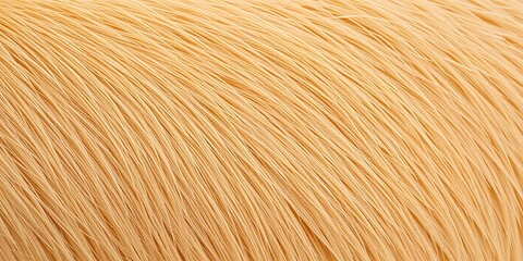 Close Up Texture of Light Blonde Hair Smooth Strands Soft Golden Hues Haircare Background