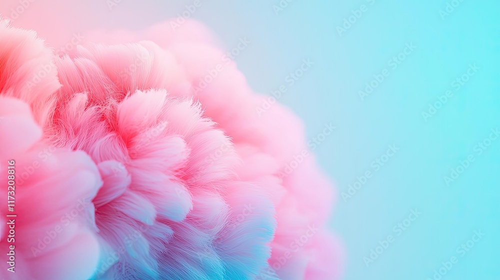 Poster soft abstract background concept. a vibrant blend of pink and blue colors creating a dreamy abstract