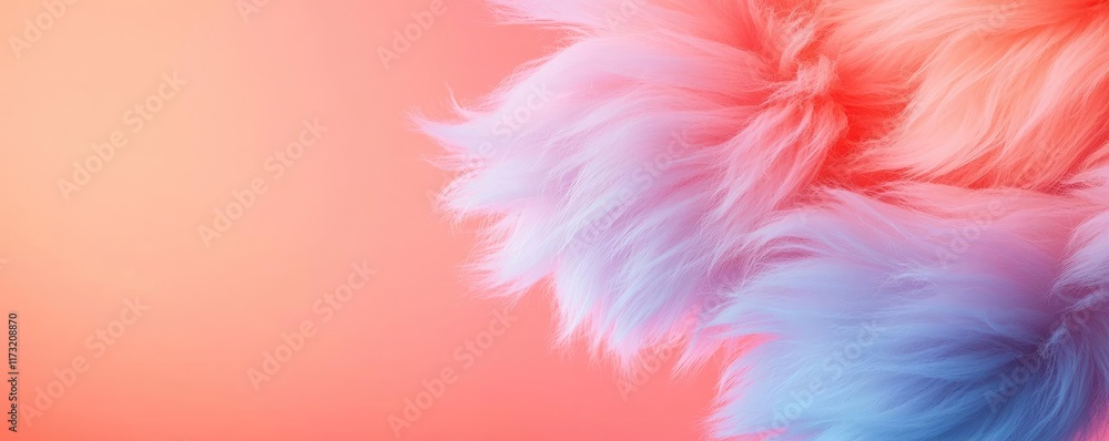 Poster soft abstract background concept. colorful fluffy textures blending soft tones for creative design p