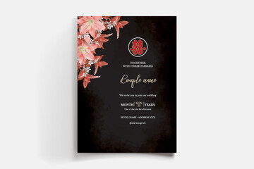 floral bridal shower invitation templates
