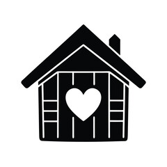 house icon with heart