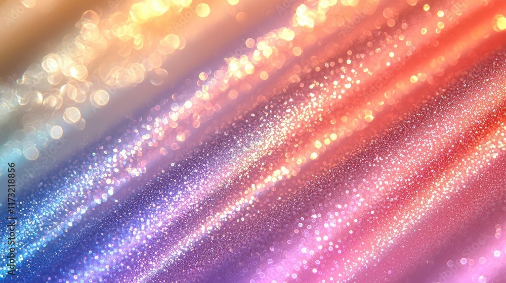 Poster glitter abstract background idea. a vibrant and colorful abstract background with shimmering light e