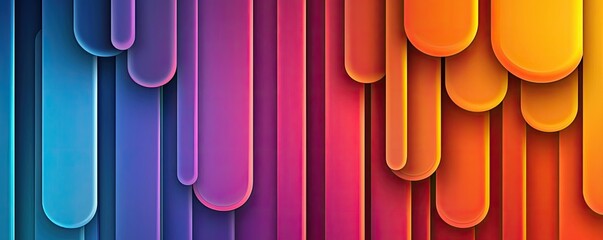 Fototapeta premium Neon abstract background concept. Vibrant abstract design with colorful fluid shapes and flowing gradients.