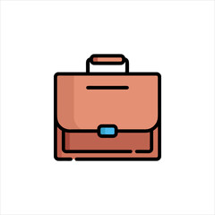briefcase vector illustration