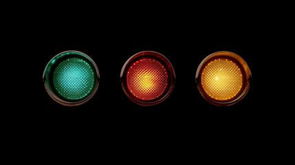 Traffic light, yellow,green,red