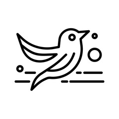 Bird Vector Icon