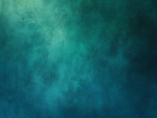 Fototapeta premium Abstract Gradient Background in Green and Blue with Grainy Texture,texture, blur, abstract, background,Green abstract geometric scratches, abstract poster with wavy lines and circles,High-resolution