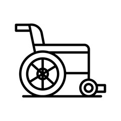 Wheelchair Vector Icon