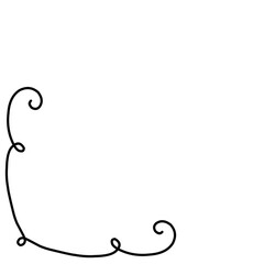 Hand Drawn Corner Border 