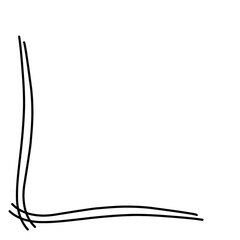 Hand Drawn Corner Border 