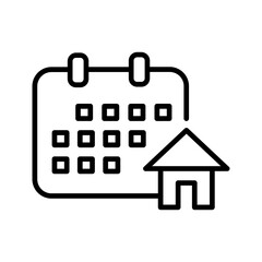 Rent Reminder Vector Icon