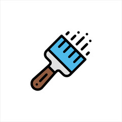 silhouette of a shovel