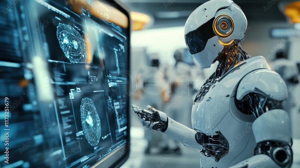 Poster advanced robotic technology: a futuristic vision of automation