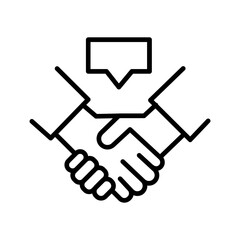 Brand Collaboration Vector Icon