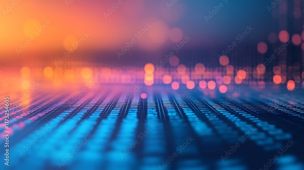 Poster elegant and soft business report abstract background with reflective lighting and copy space
