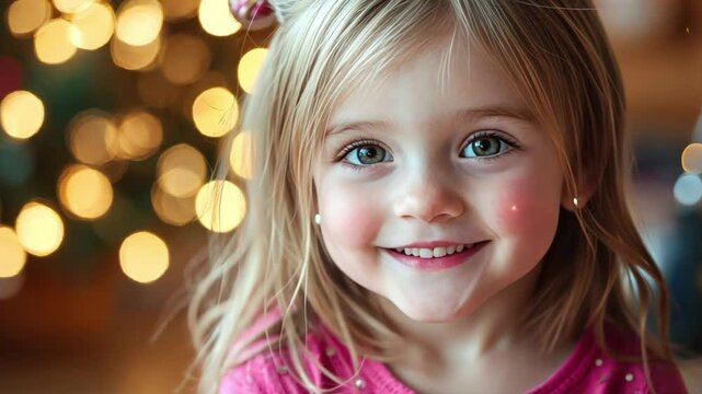 A young girl develops customized digital memory books to help children preserve cherished moments and milestones