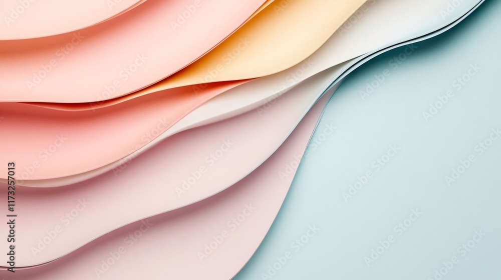 Poster minimalist gradient background for professional report or presentation