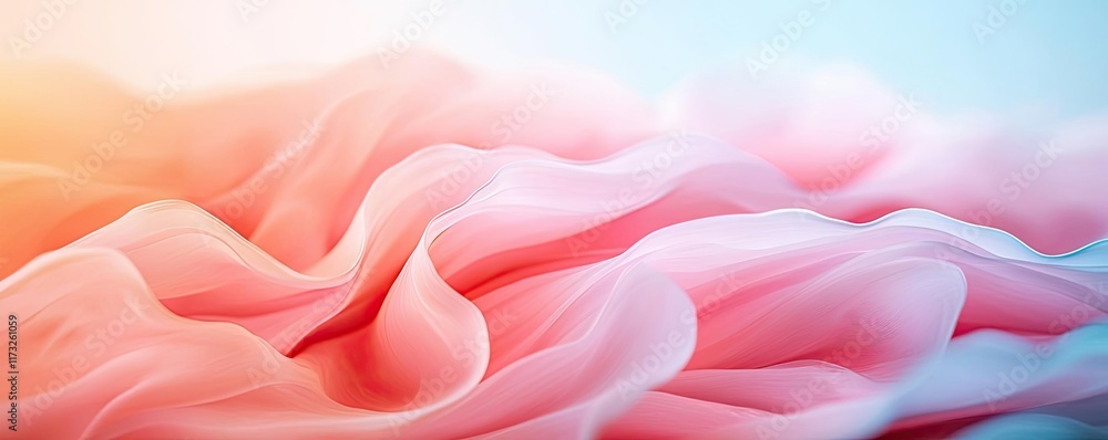 Poster soft abstract background idea. beautiful fabric texture in soft pastel colors for artistic and desig