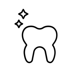 Clean Teeth Vector Icon