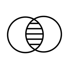 Contemporary Fusion Vector Icon