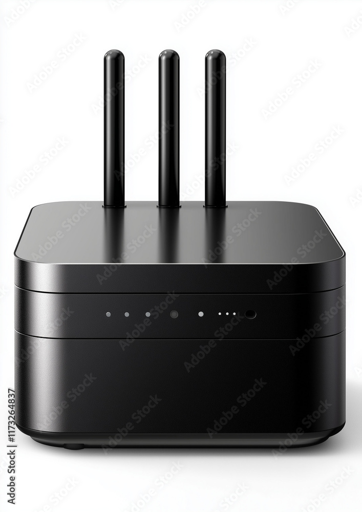Poster wifi portable device range. portable wi-fi device with three antennas for enhanced connectivity. ide