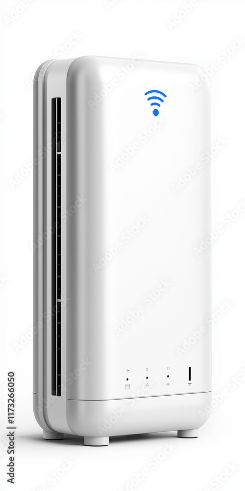Poster wifi portable device range. portable wi-fi signal booster device for extended range and connectivity