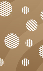 Colorful bubbles on colorful background. Abstract colorful waves, vibrant colors, art design, perfect for wallpaper