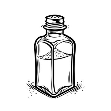 recommend clip art: salt shaker outline