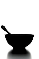 mixing bowl silhouette