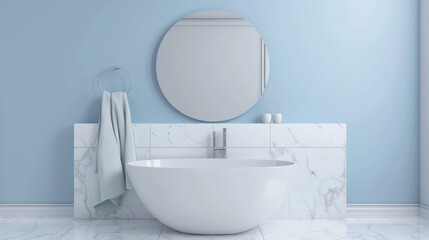 modern luxury bathroom interior