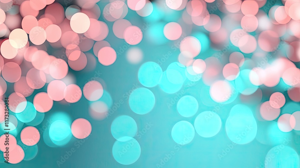 Poster soft abstract background idea. colorful bokeh lights create a vibrant, abstract background for vario