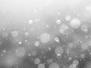 Obraz premium Abstract Bokeh Lights on Gray Background