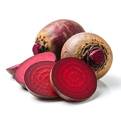 Fresh Beetroots with Slices