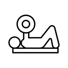 Sports Fitness Vector Icon