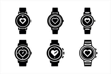Smartwatches with Heart Icon