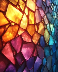 Abstract colorful mosaic texture.