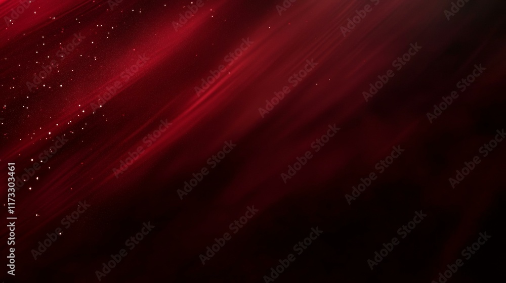 Poster abstract deep red background with subtle light effects