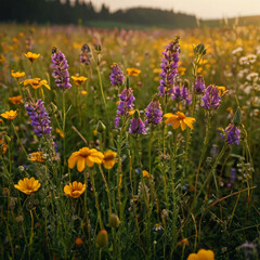Fototapeta premium Blumenwiese 2