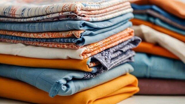 stack of clothes
